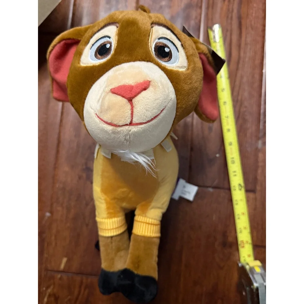 Disney‎ Wish Valentino Plush Goat Yellow Pajamas Stuffed Animal 13 Inch NWT